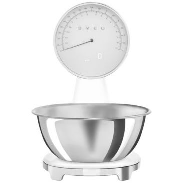 Balance de cuisine 5 kg Blanc Brillant - Années 50 - KSF01WHWW